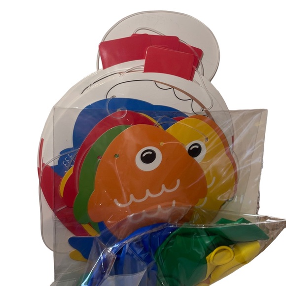 Gone Fishing Balloons Party Decorations Supplies 24 Balloons Cake Topper Banner - Picture 8 of 9